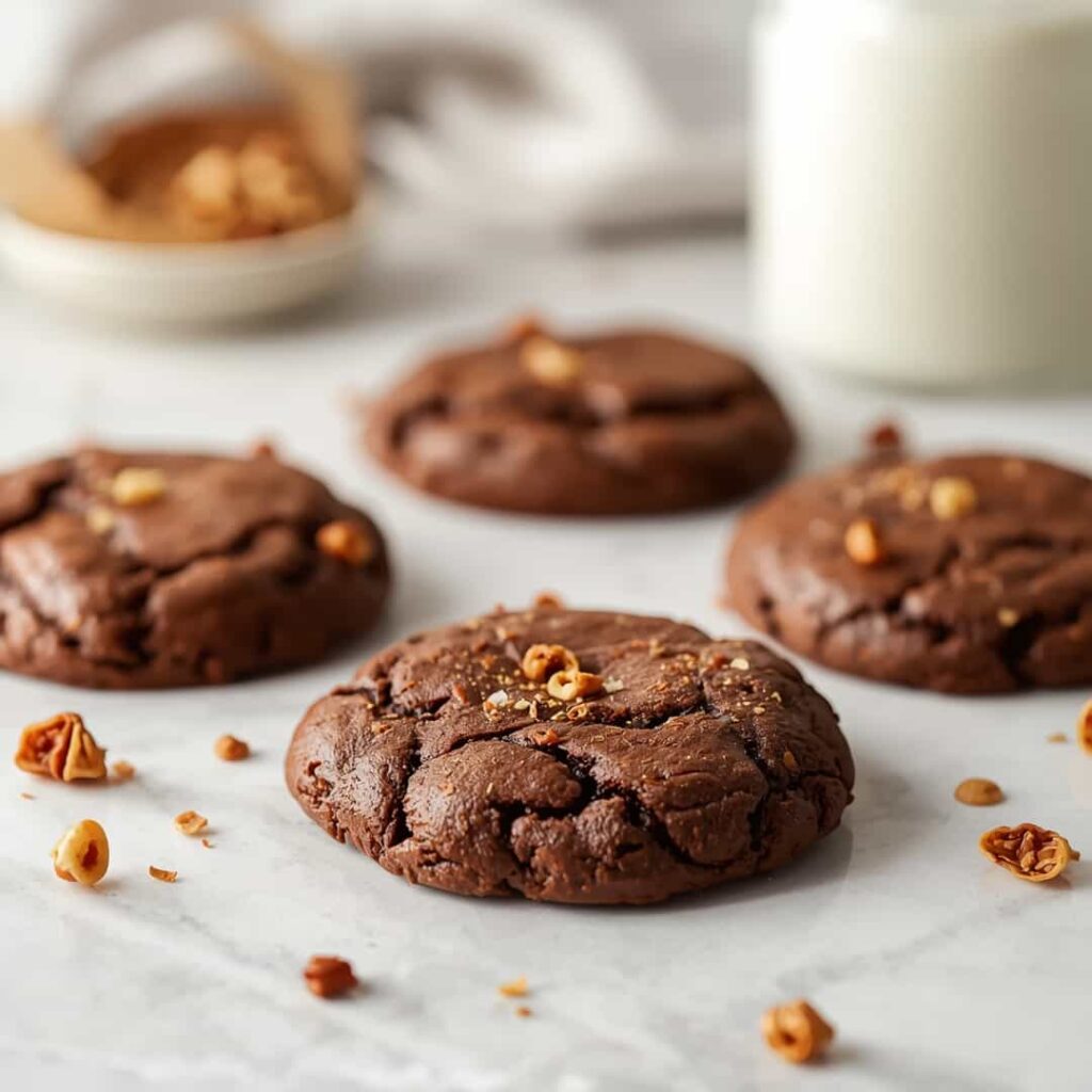 Fast-Prep Fudgy Brownie Cookies