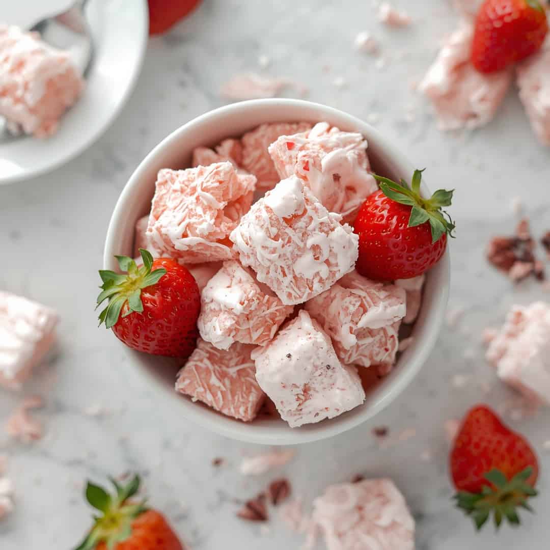 Fluffy Strawberry Shortcake Puppy Chow 2 Fluffy Strawberry Shortcake Puppy Chow