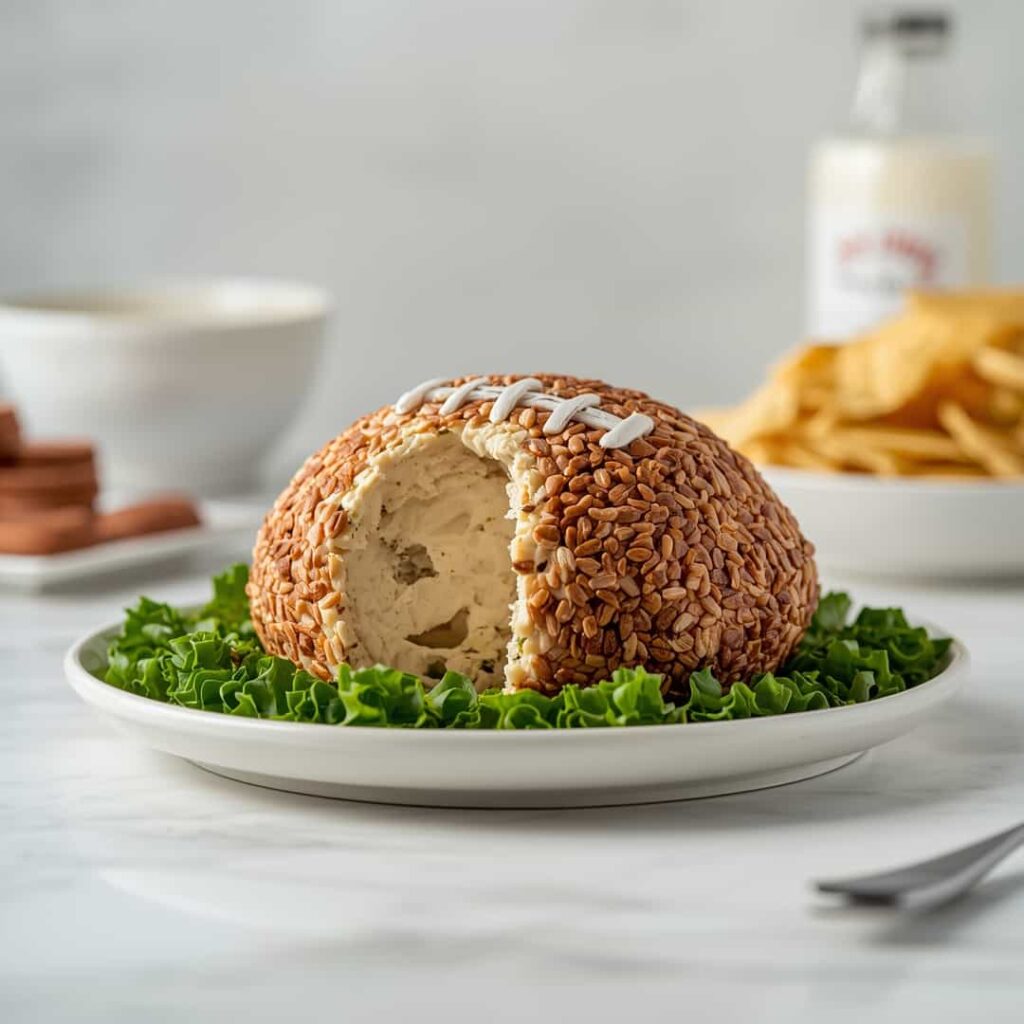 Football Cheese Ball Recipe