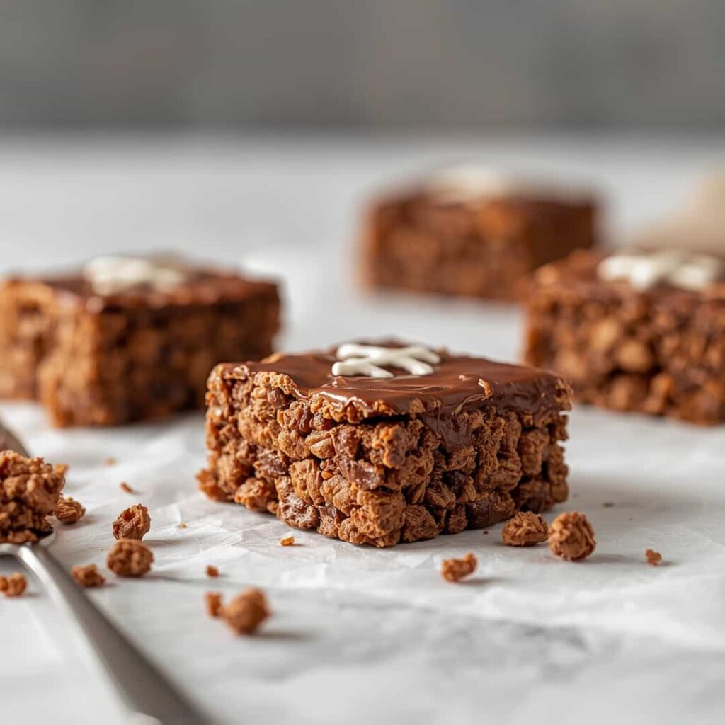 Football Cocoa Rice Crispy Treats