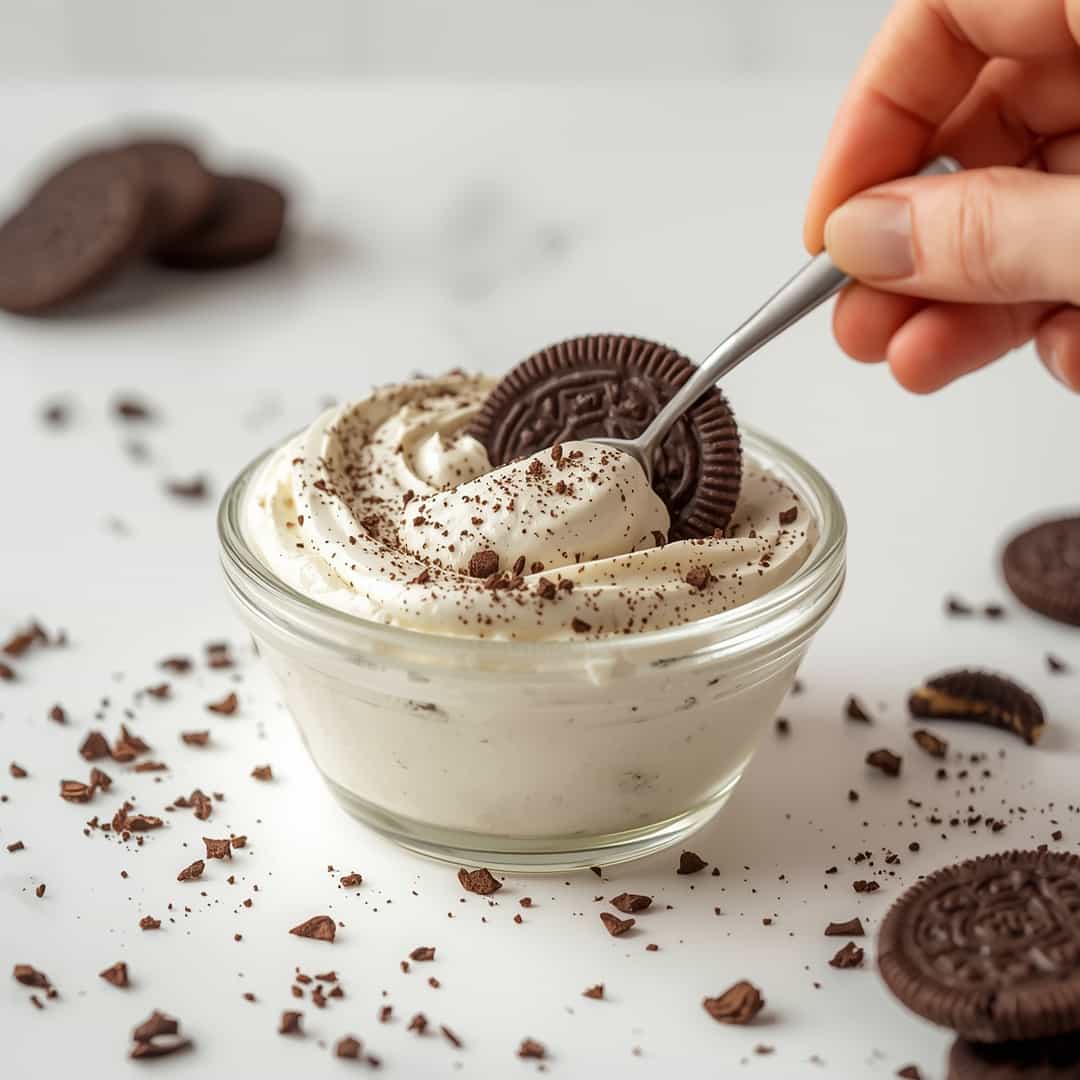 Football Cookies & Cream Cheesecake Dip