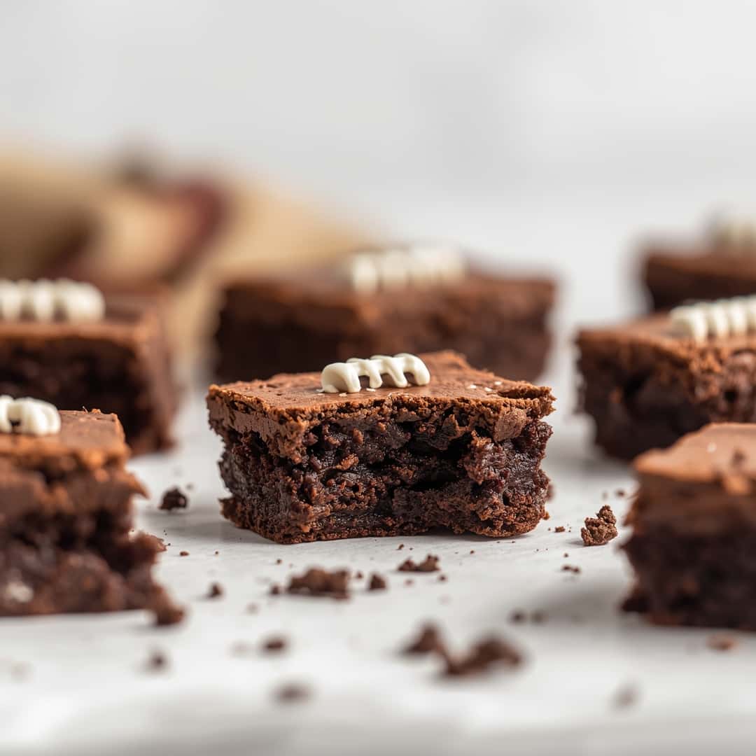 Fun Easy Football Brownies Recipe