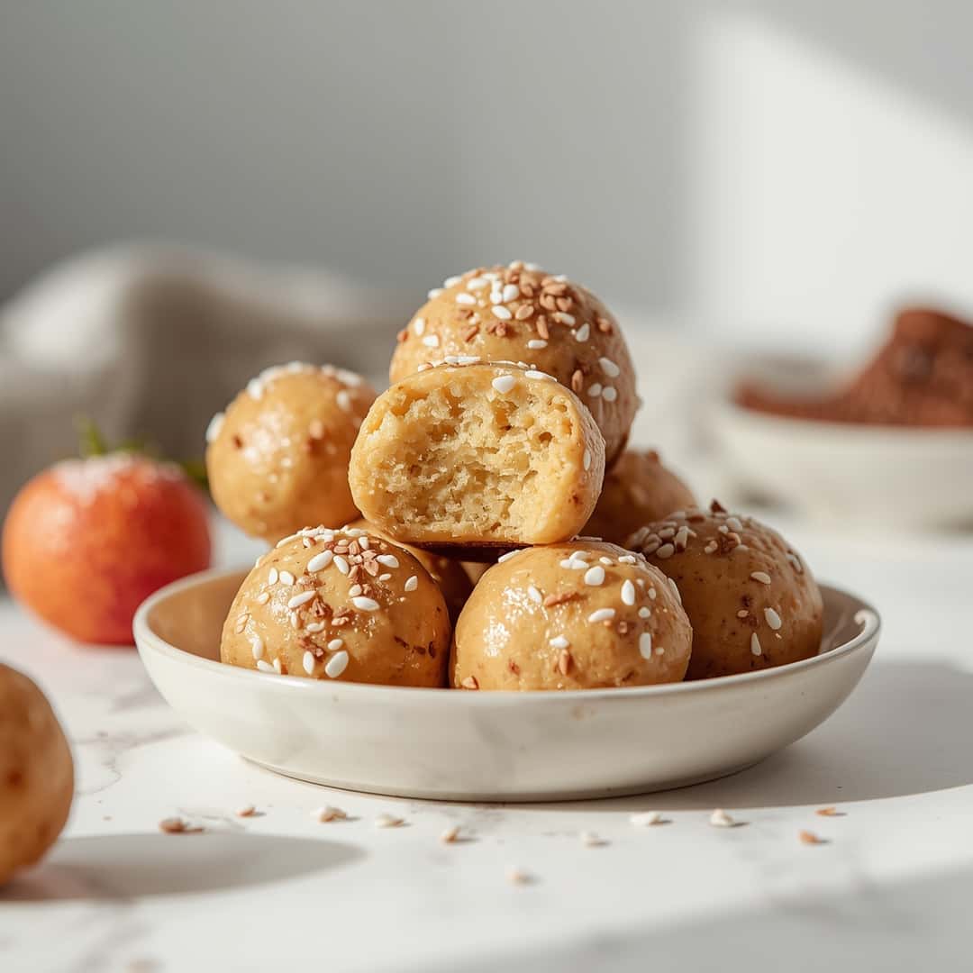 Healthy Cake Batter Balls