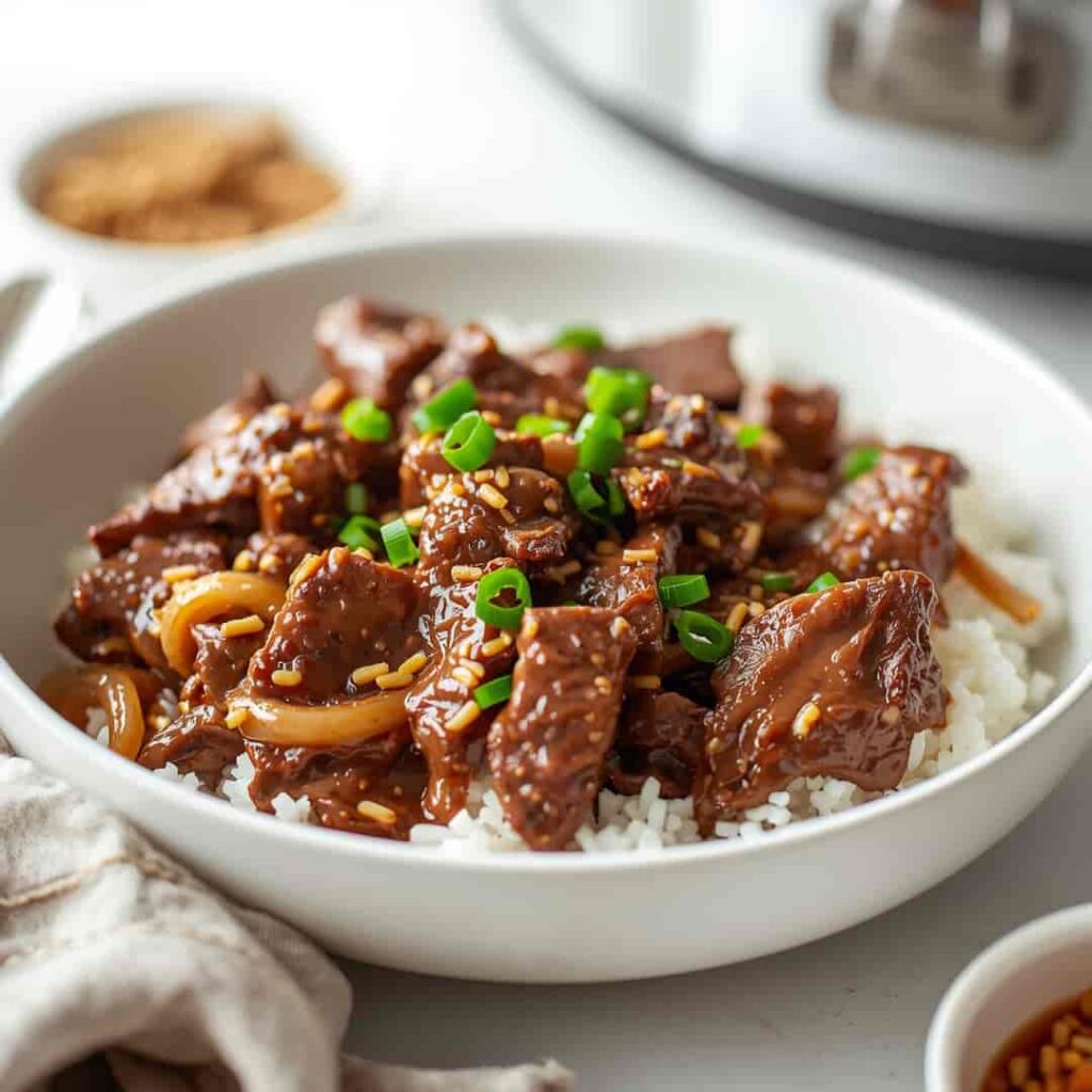 Healthy Crock Pot Korean Beef