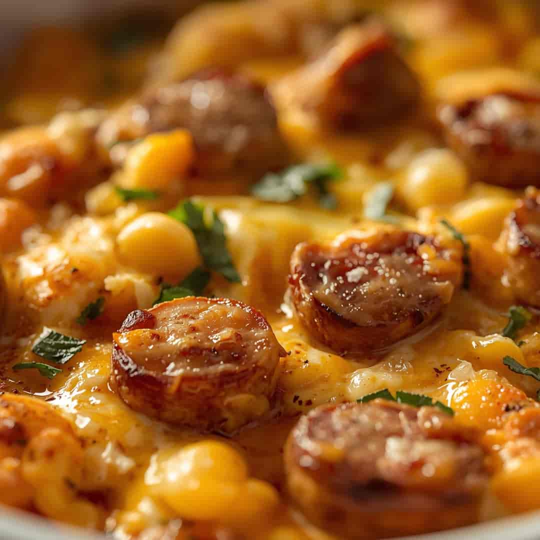 Healthy Sausage and Egg Breakfast Casserole