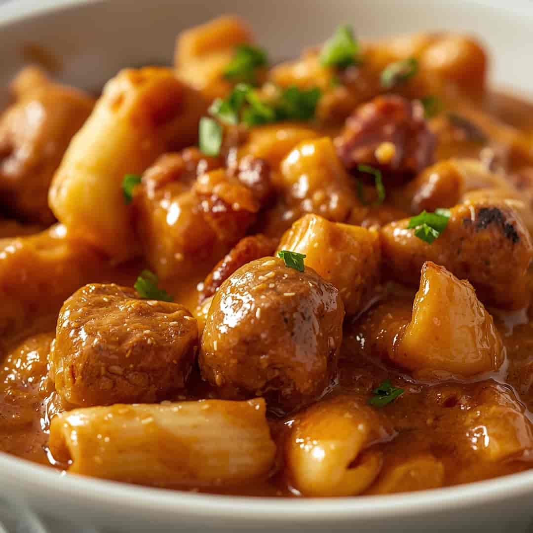 Hearty Sausage Gravy Casserole 2 Hearty Sausage Gravy Casserole