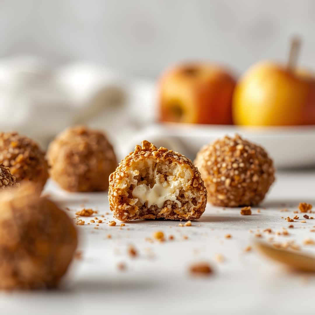 High Protein Apple Bites