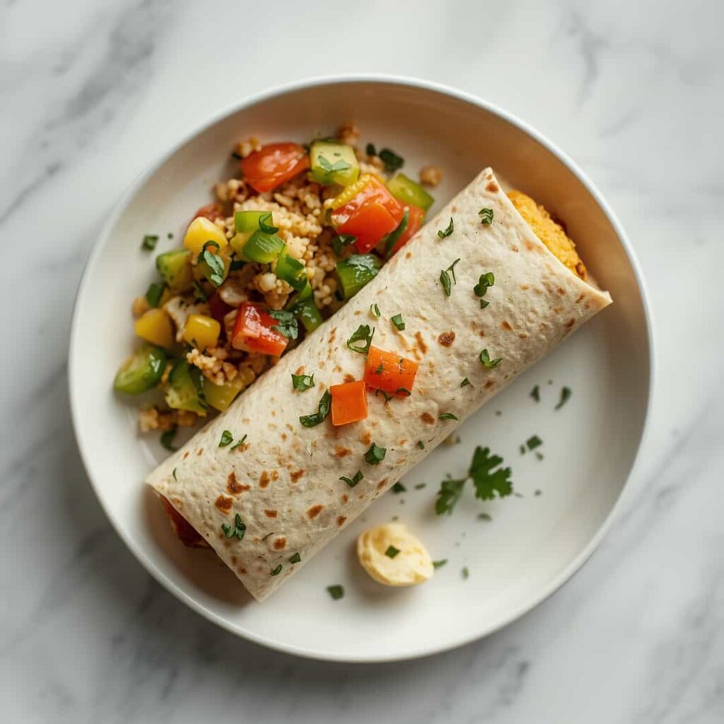 High-Protein Breakfast Burrito