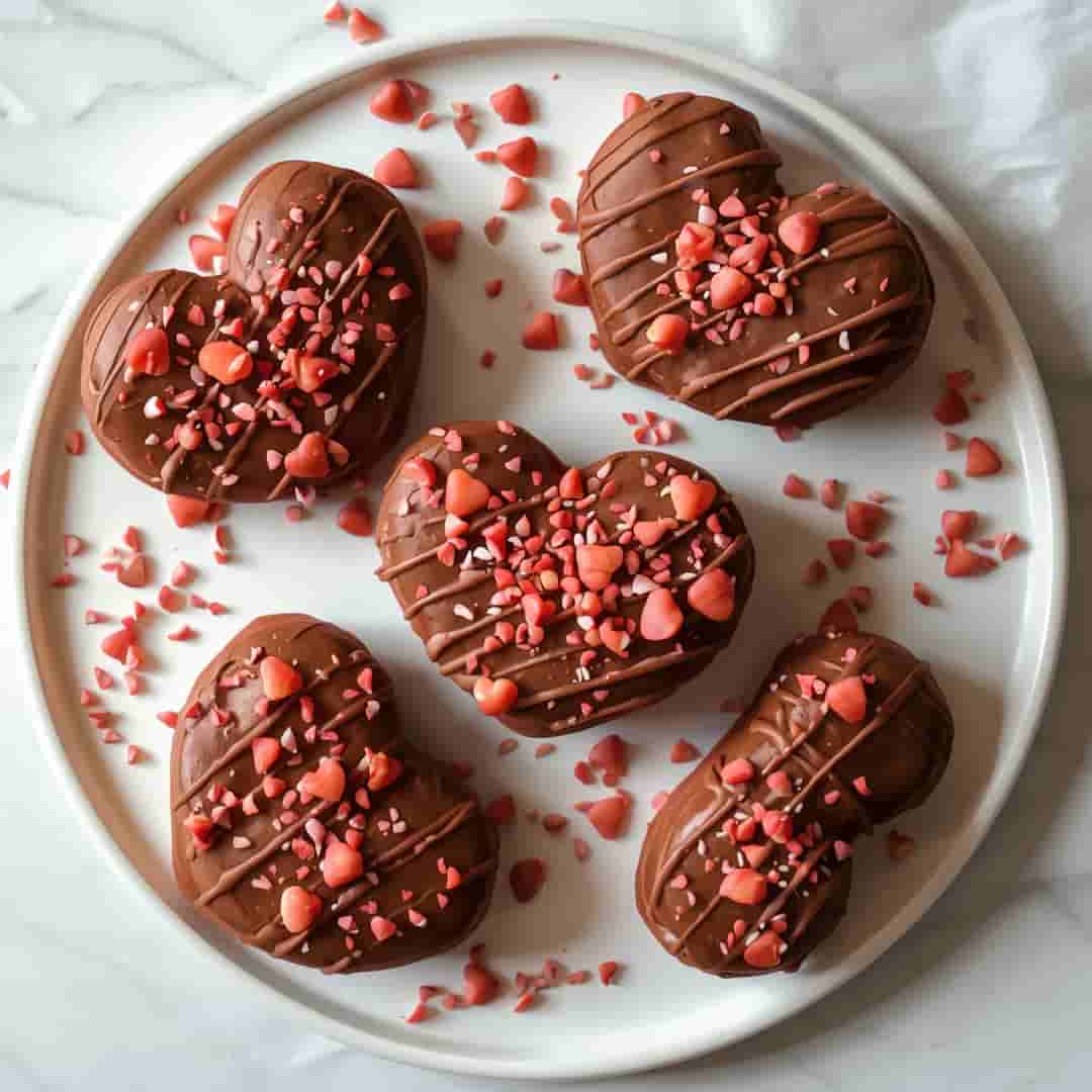 Homemade Reese's Valentine's Hearts