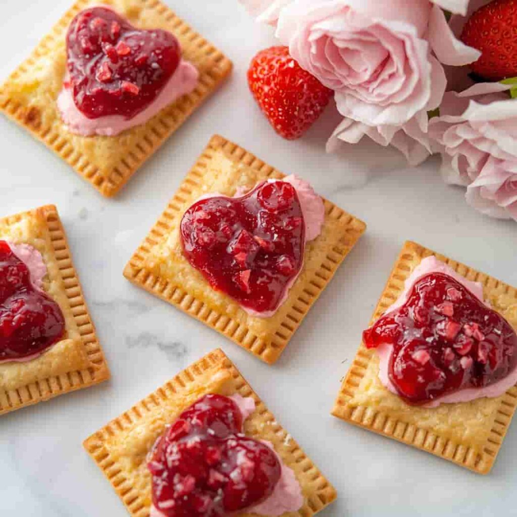 Homemade Valentine's Day Pop Tarts