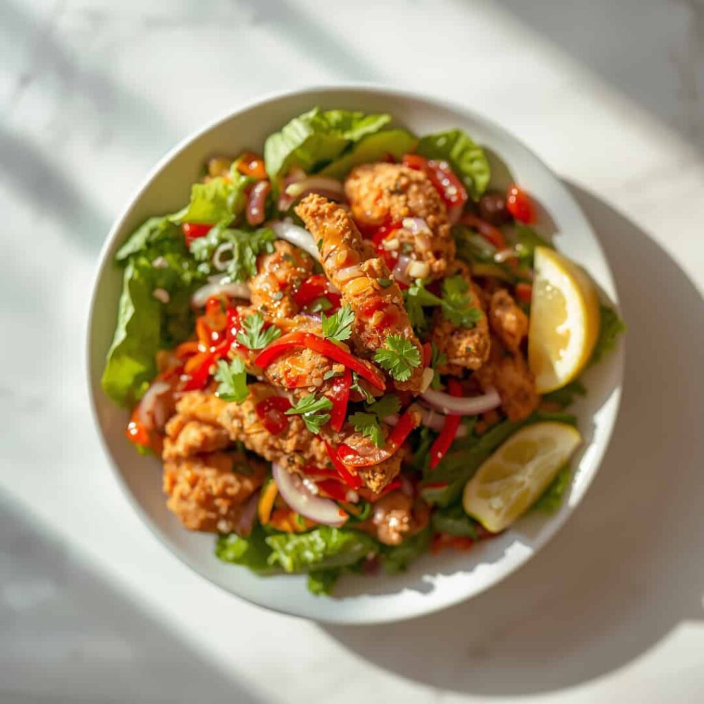 Honey Hot Chicken Salad