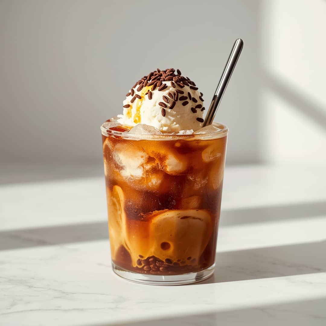 Iced Coffee With Ice Cream 2 Iced Coffee With Ice Cream