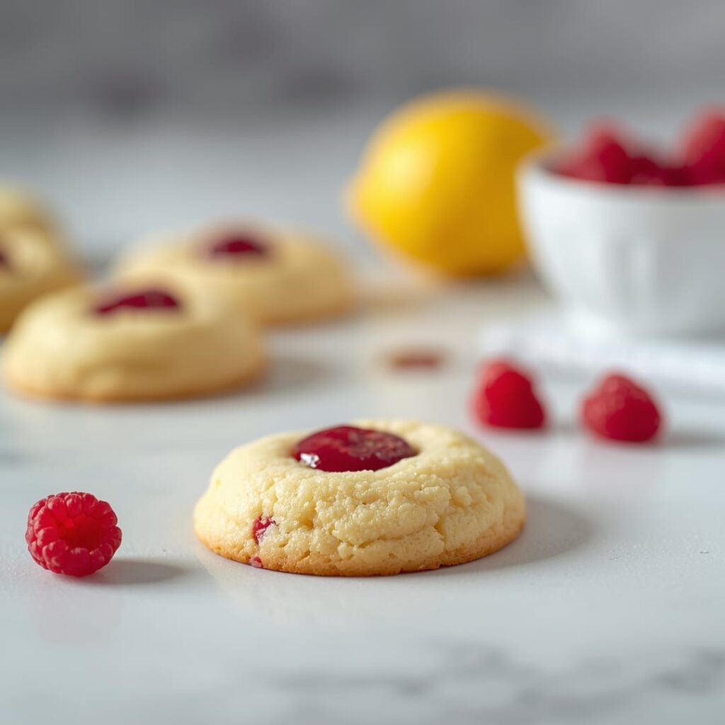 Lemon Raspberry Cookies