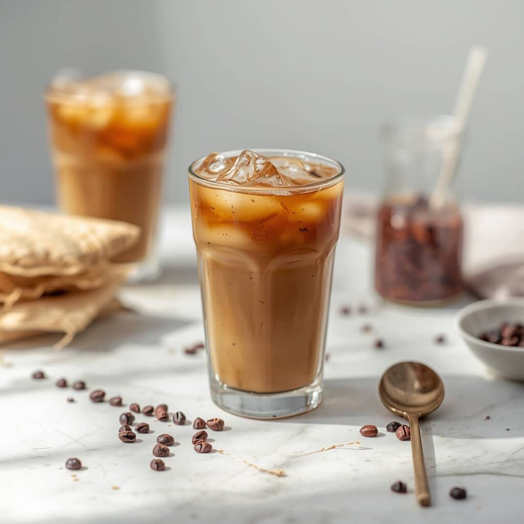 Maple Brown Butter Iced Coffee