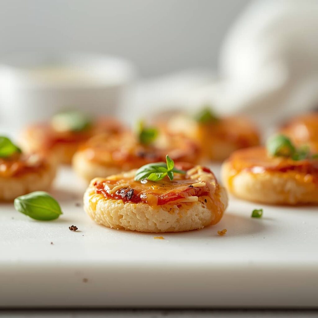 Mini Cottage Cheese Pizza Bites