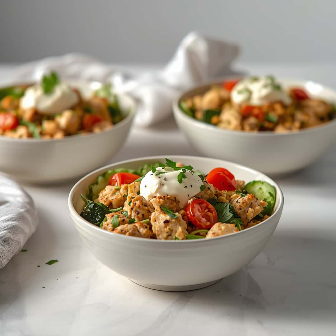 Mouthwatering Greek Chicken Bowls