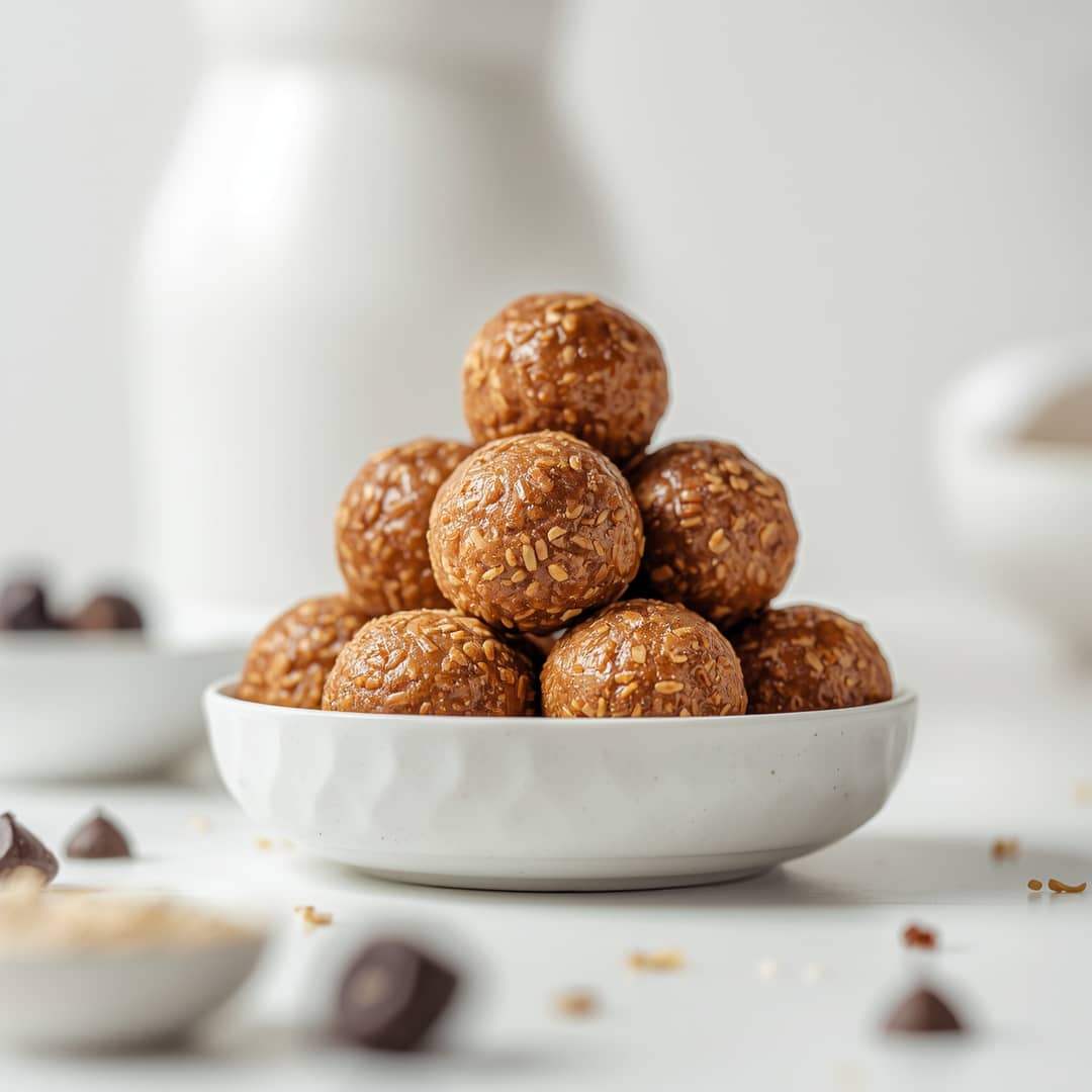 No Bake Energy Fiber Balls