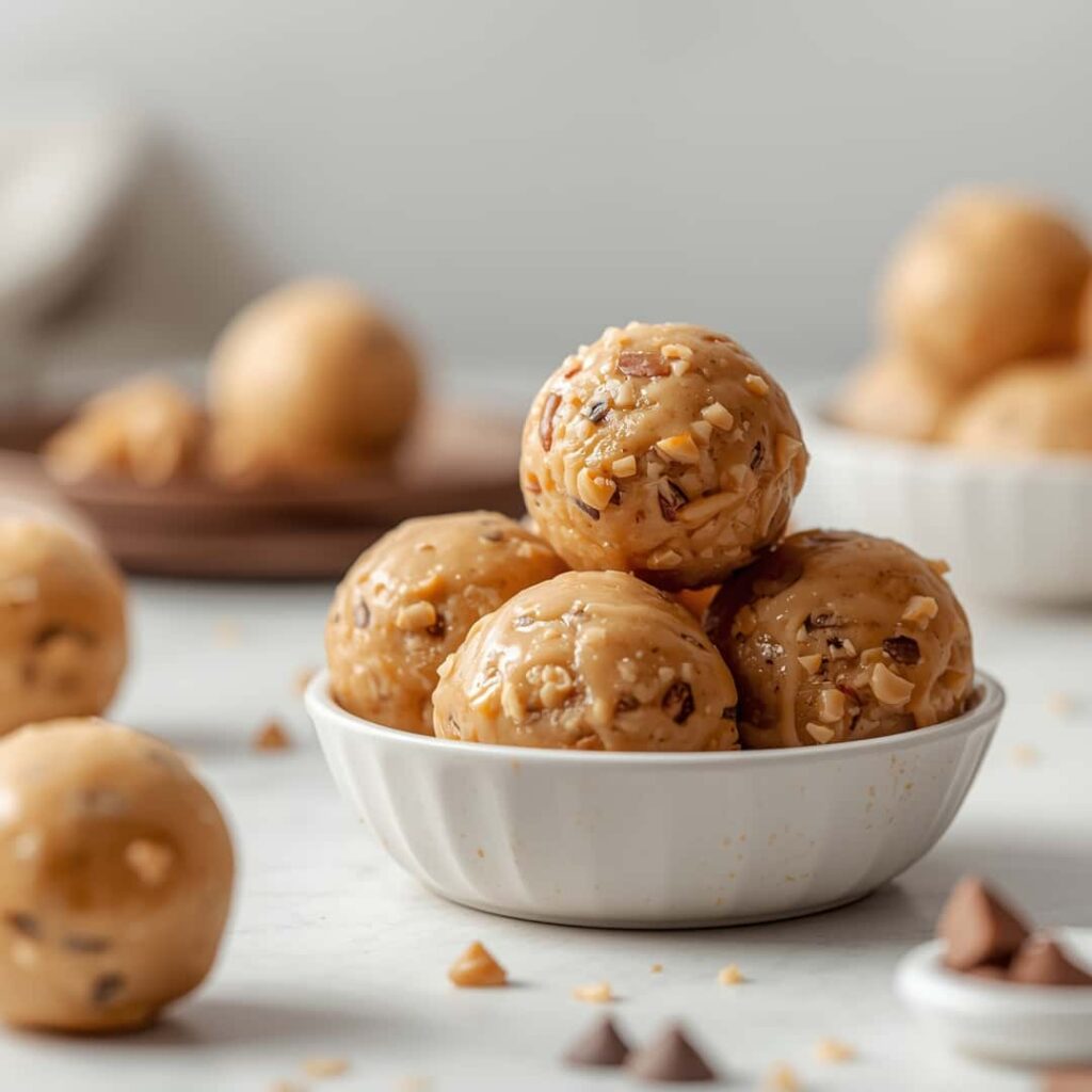 No-Bake Peanut Butter Protein Balls