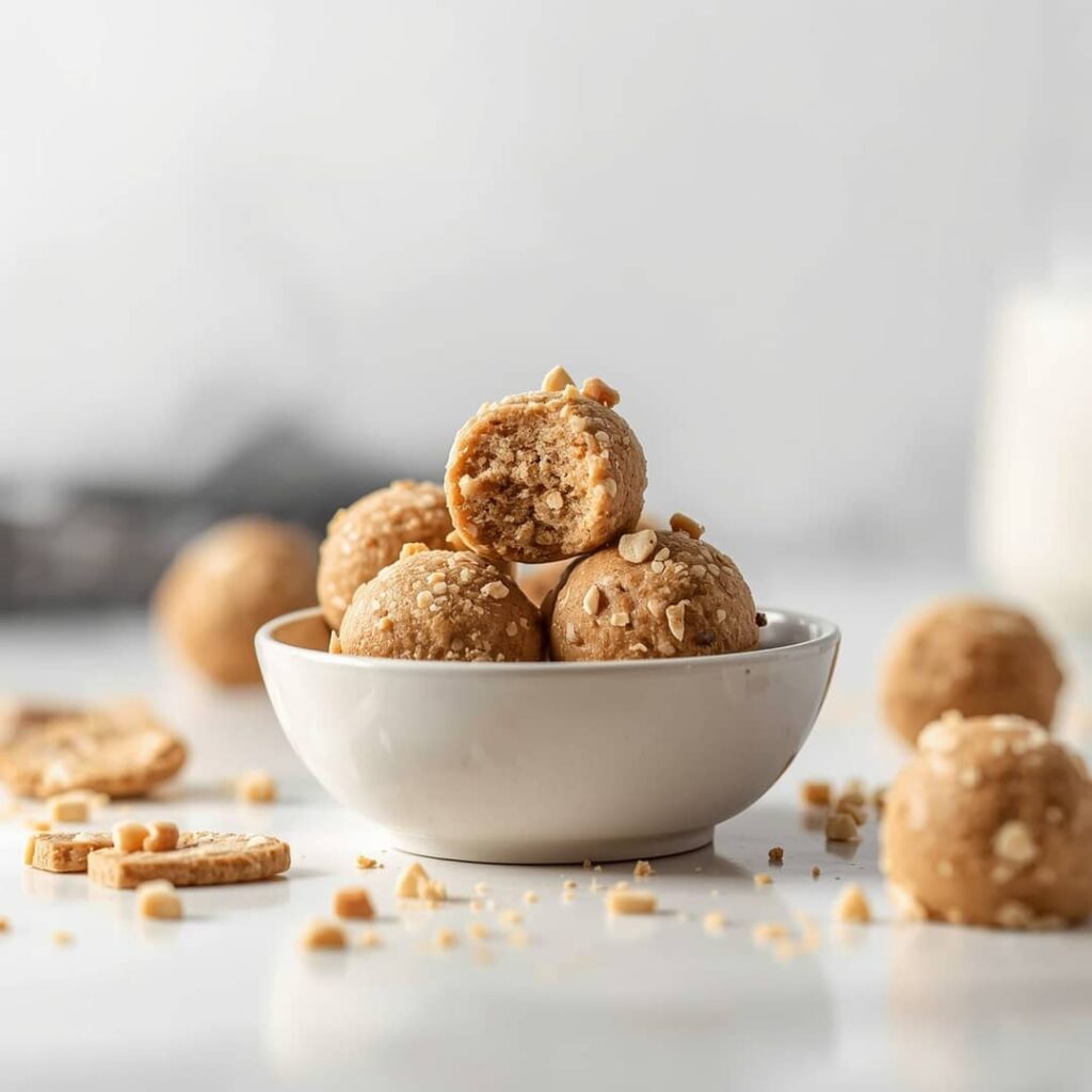Nutritious Biscoff Cheesecake Protein Balls