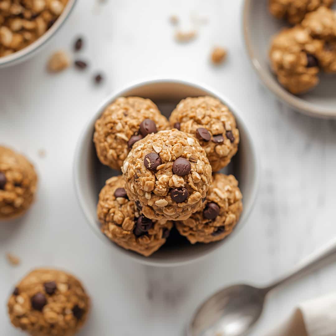 Oatmeal Cookie Dough Balls