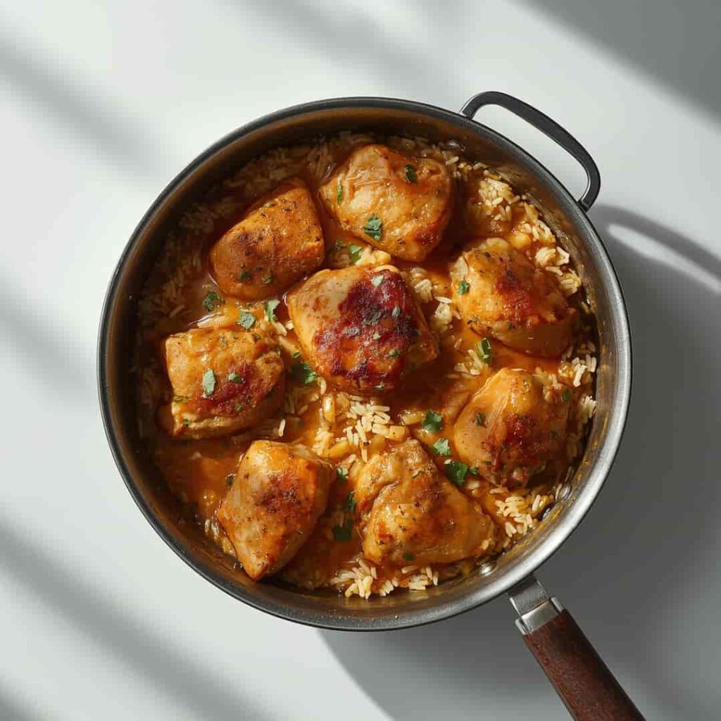 One-Pan Chicken and Rice Bake
