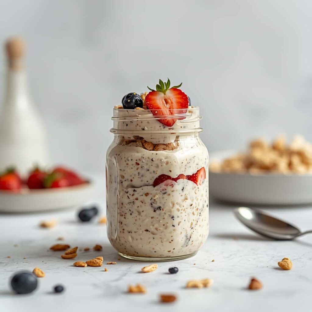 Overnight Oats In A Jar