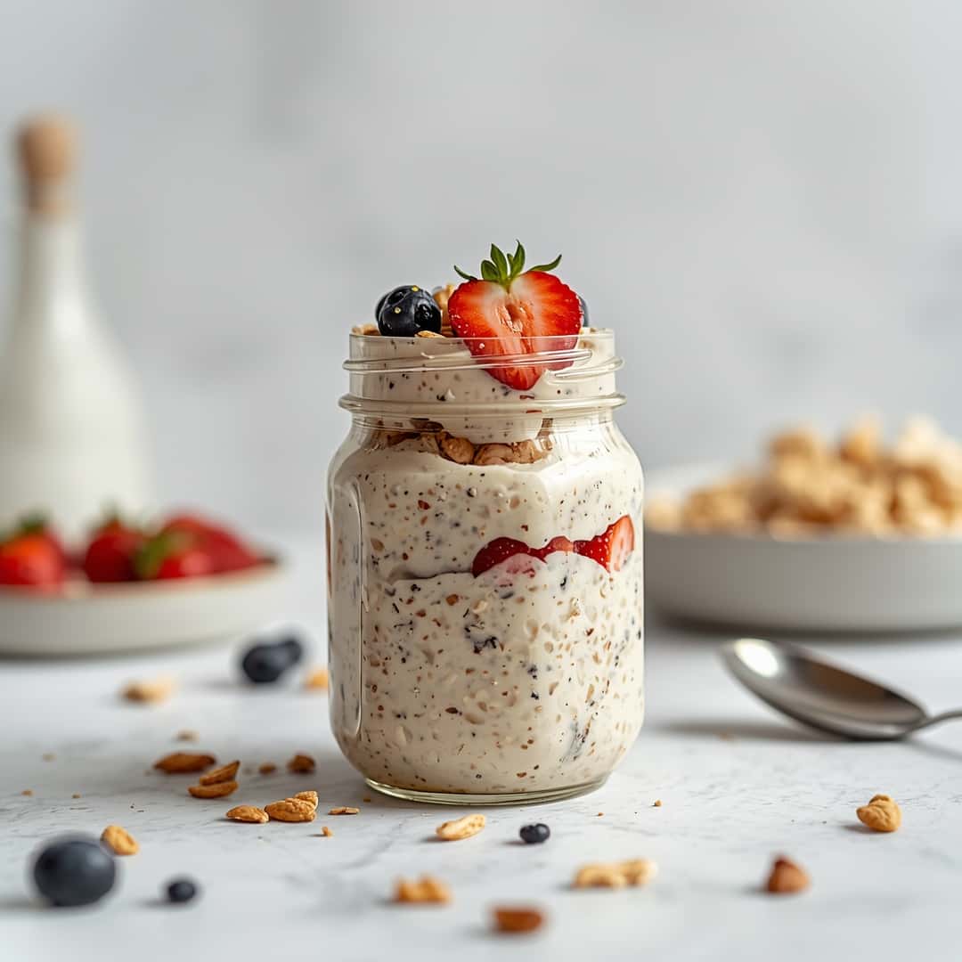 Overnight Oats In A Jar
