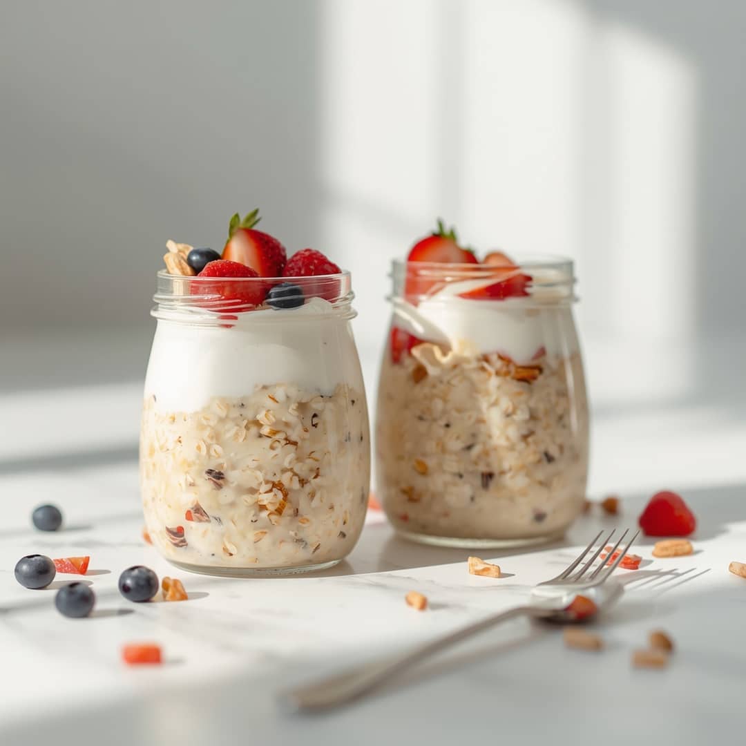 Overnight Oats with Yogurt