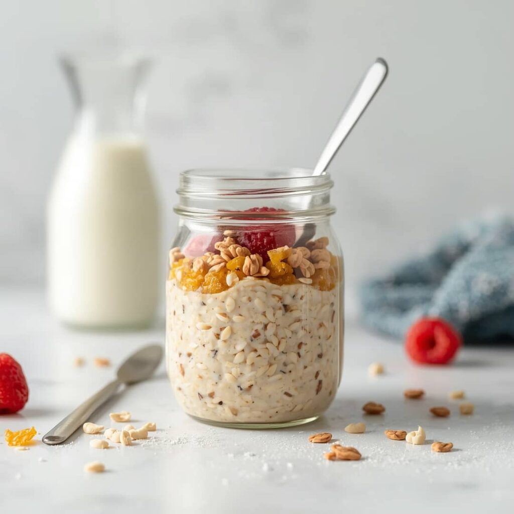 Overnight Vanilla Oats