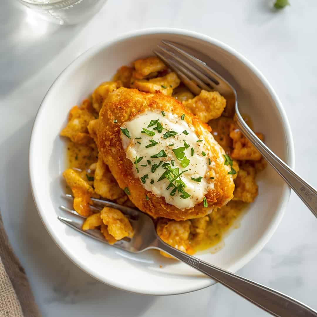 Parmesan Crusted Chicken Sheet Pan Dinner
