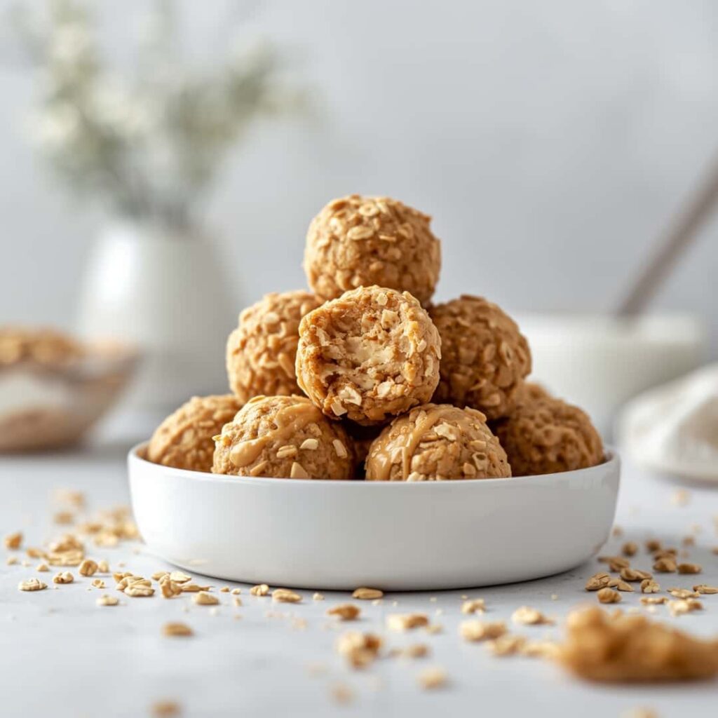 Peanut Butter Oatmeal Balls