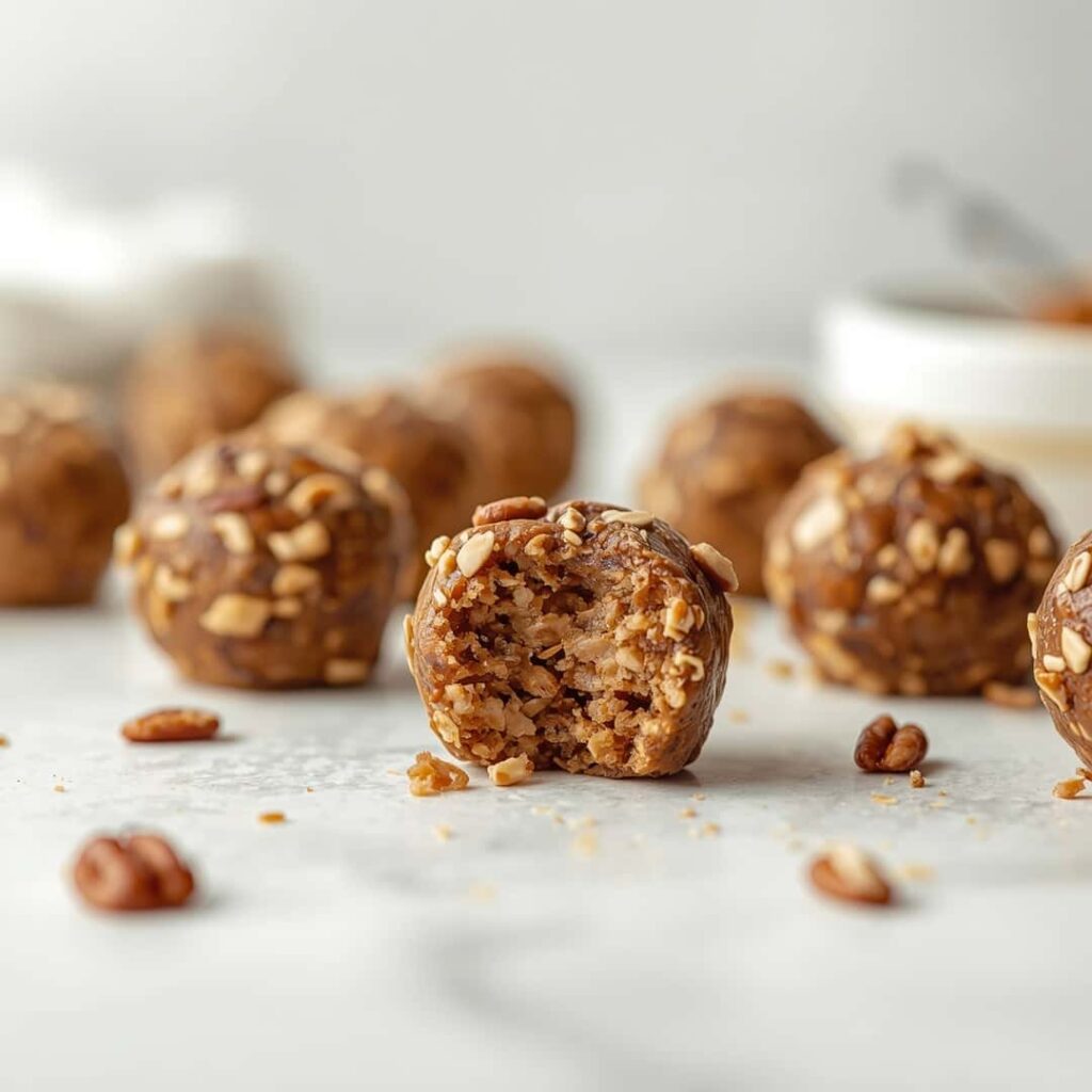Pecan Pie Protein Bites