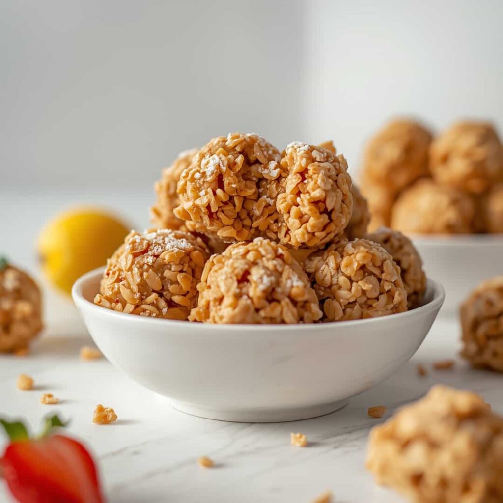 Quick Healthy Rice Krispies Energy Balls