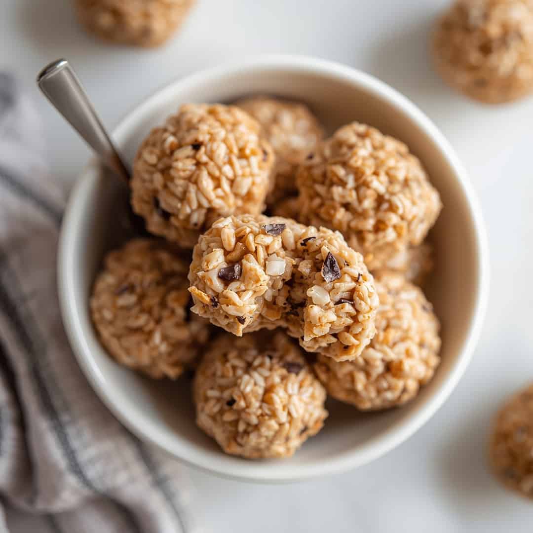 Quick Healthy Rice Krispies Energy Balls