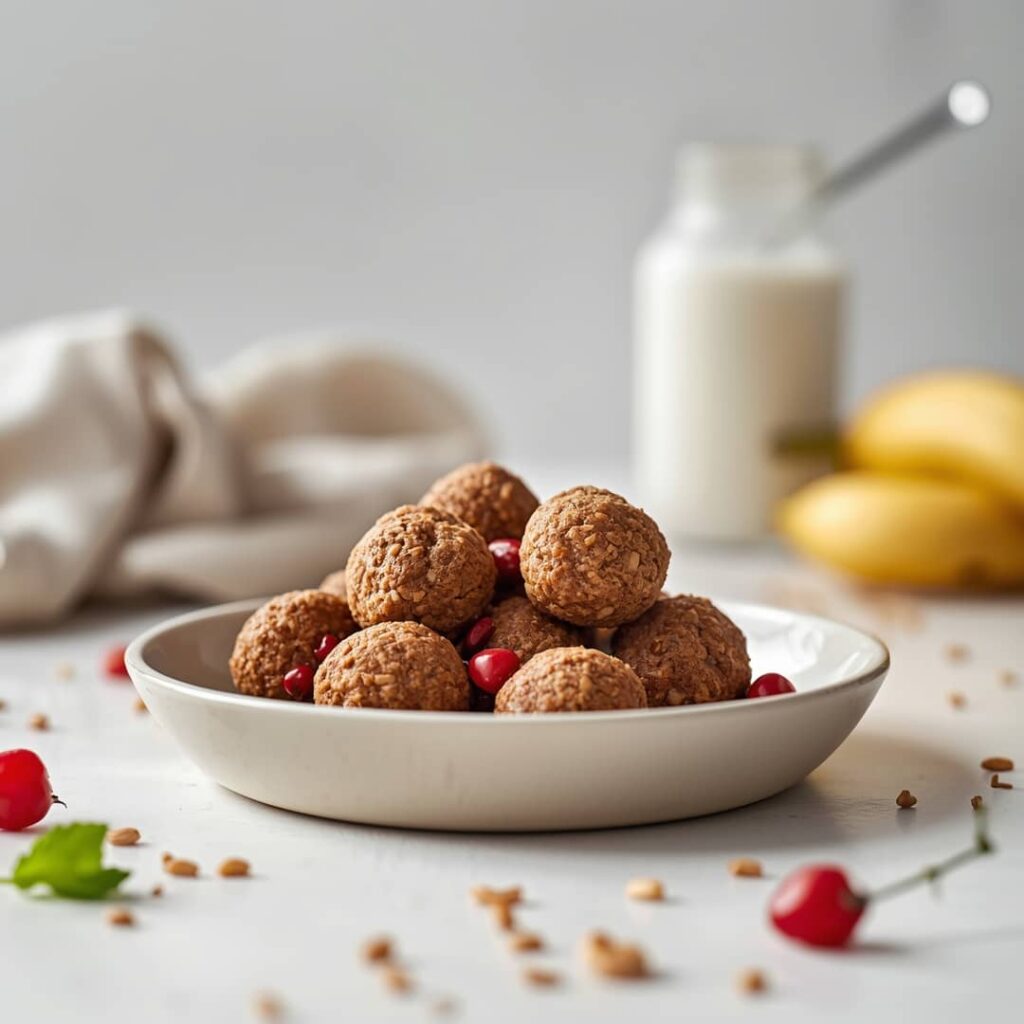 Quick Protein Balls for Diabetics