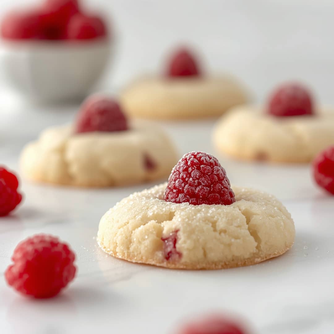 Raspberry Sugar Cookies 2 Raspberry Sugar Cookies