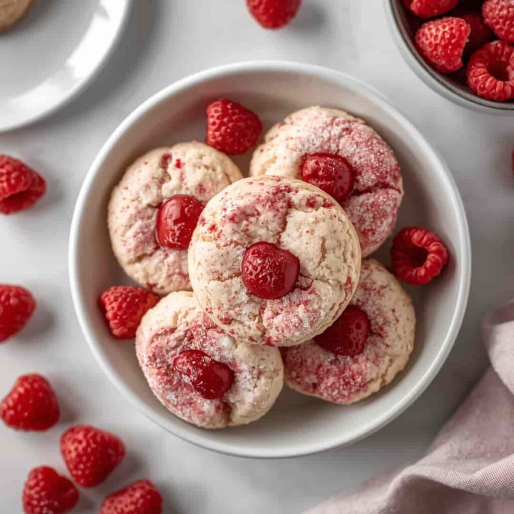 Raspberry Sugar Cookies
