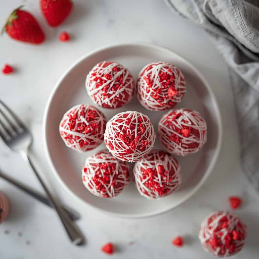 Red Velvet Cake Balls