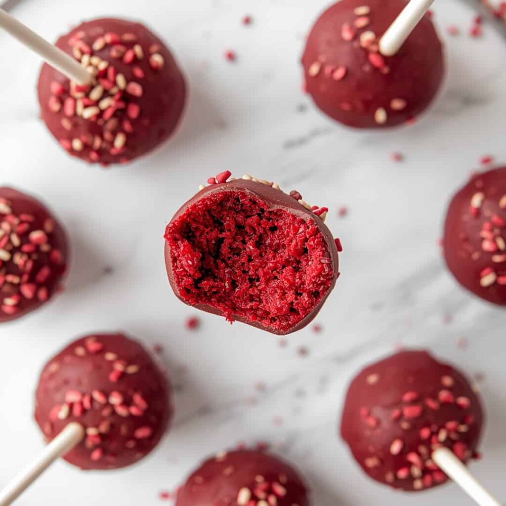 Red Velvet Cake Pops