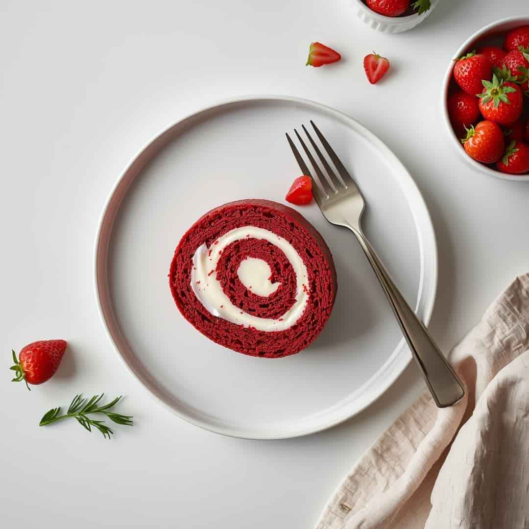 Red Velvet Cake Roll 2 Red Velvet Cake Roll