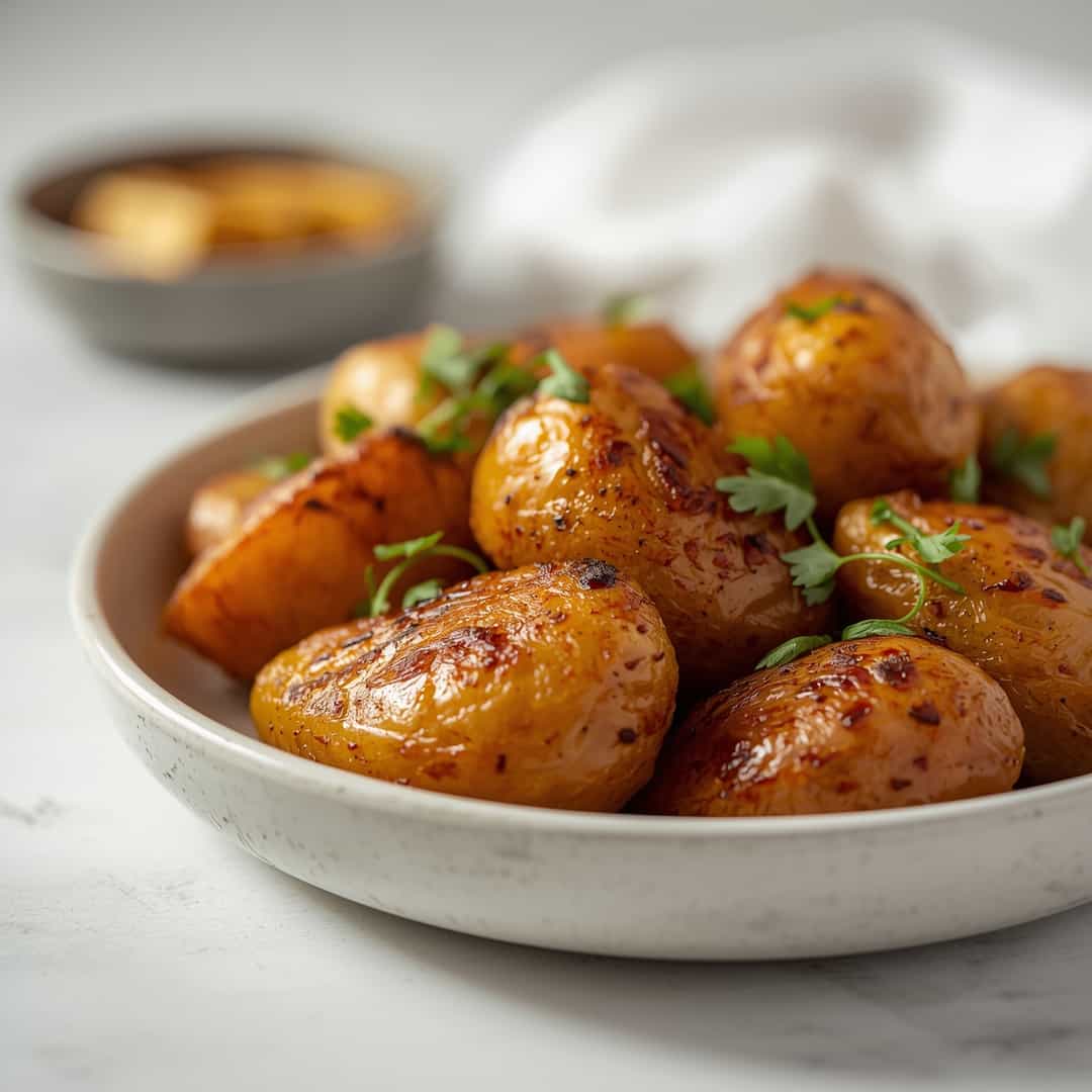 Roasted Heart Potatoes