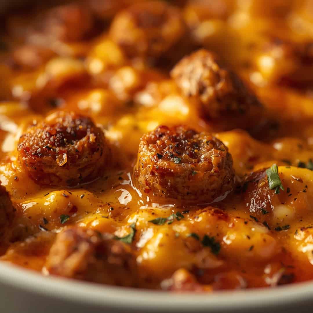 Sausage Egg Bread Casserole