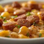 Sausage Egg Cream Cheese Hashbrown Casserole