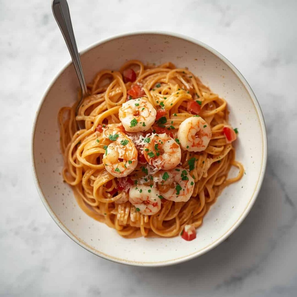 Shrimp Crab Pasta Creamy Cajun Sauce