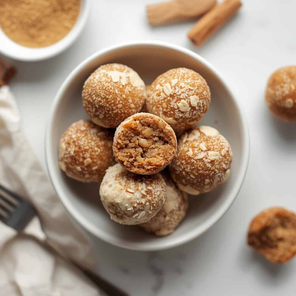 Snickerdoodle Protein Balls