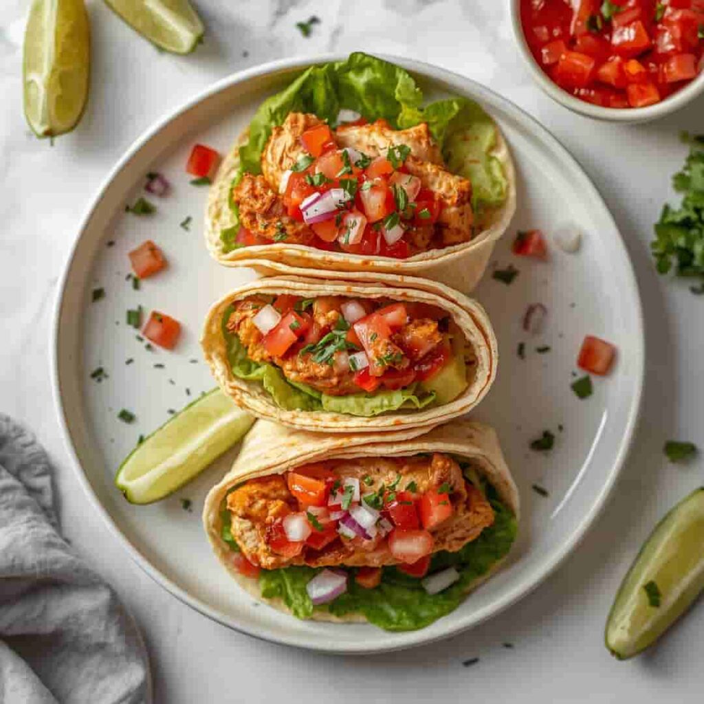 Southwest Chicken Wraps