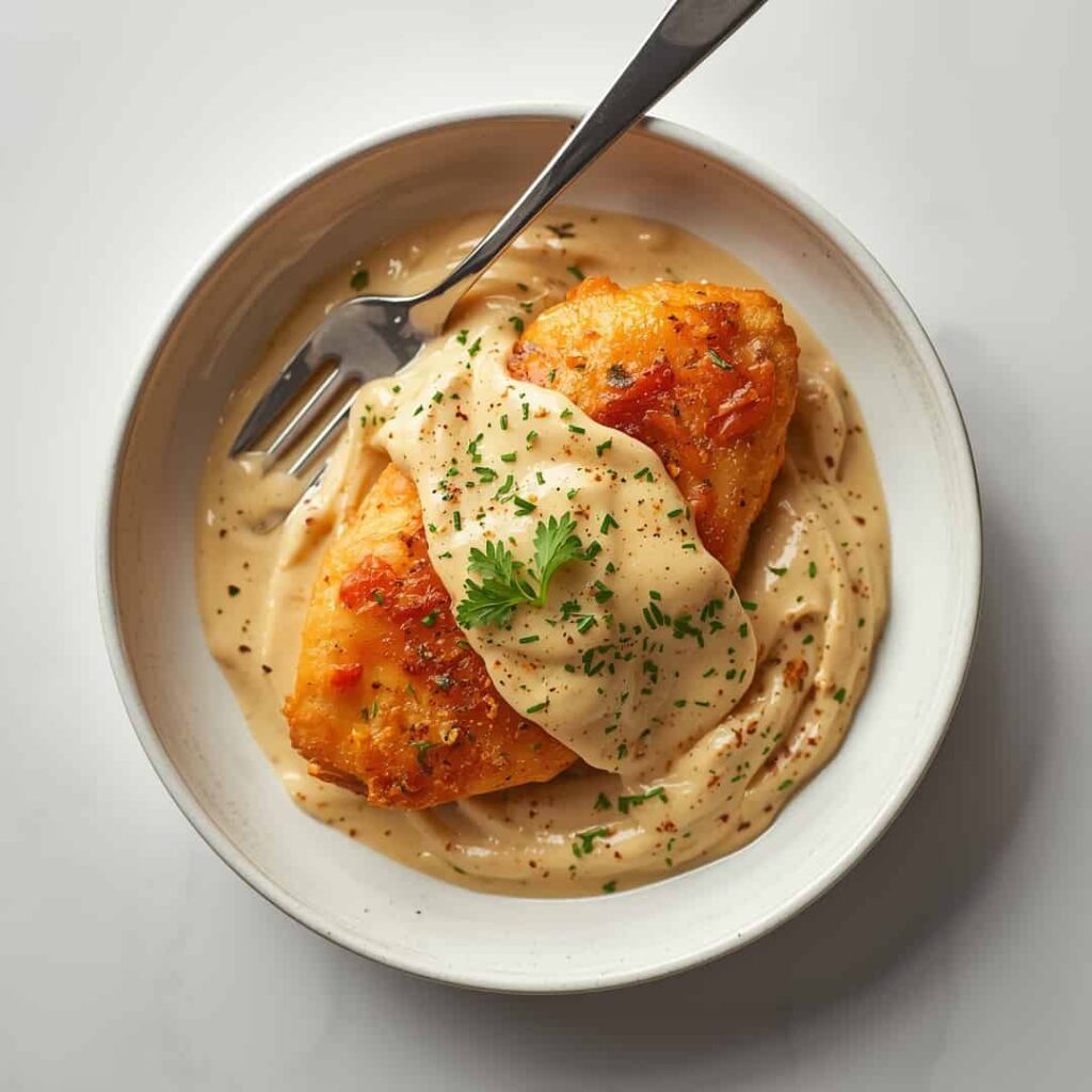 Spicy Creamy Garlic Parmesan Chicken Fillet