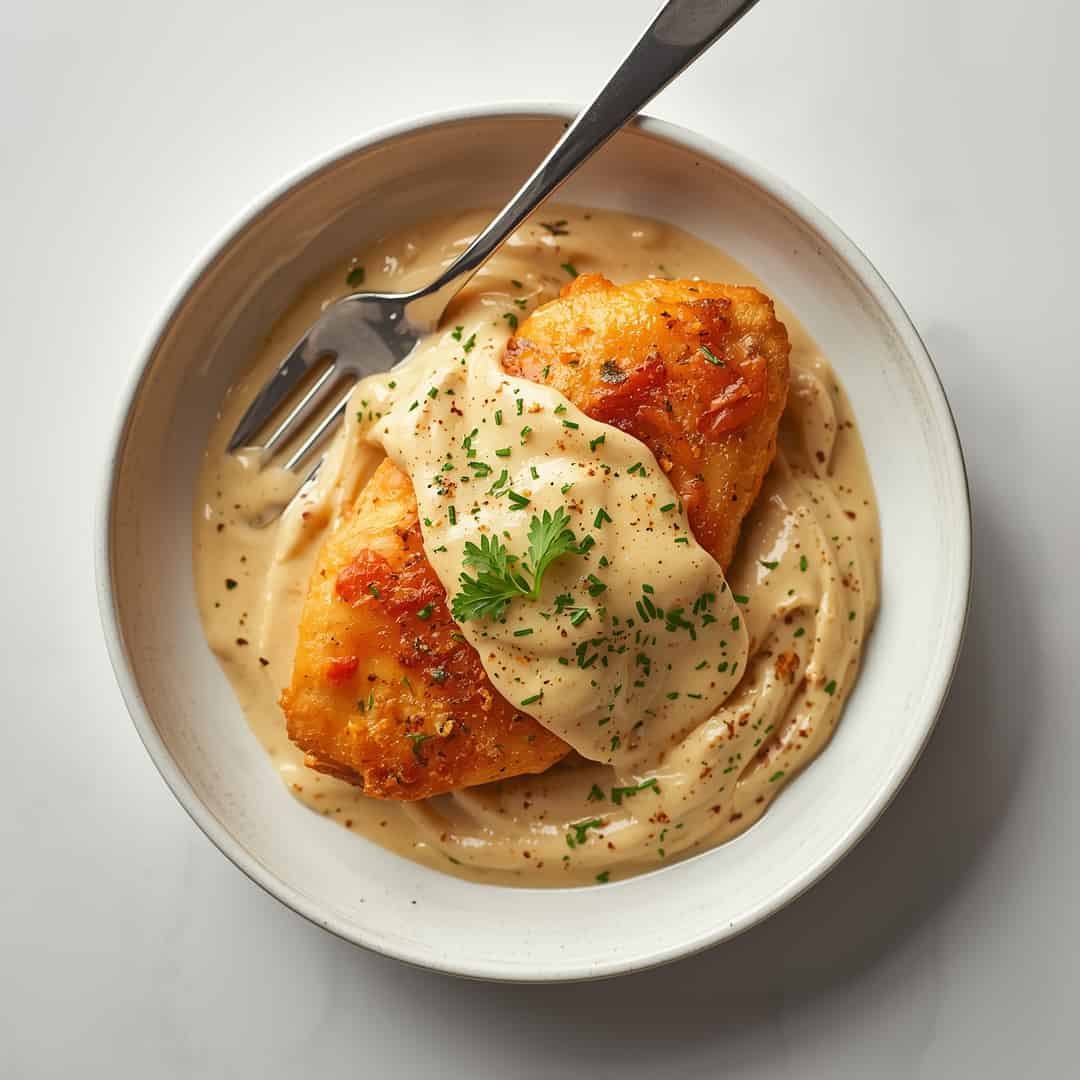 Spicy Creamy Garlic Parmesan Chicken Fillet