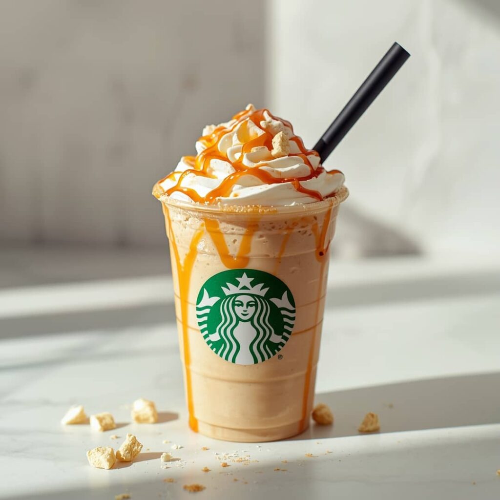 Starbucks Caramel Ribbon Crunch Frappuccino
