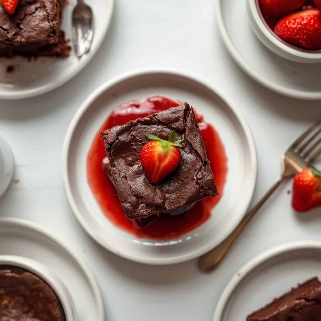 Strawberry Brownies Recipe